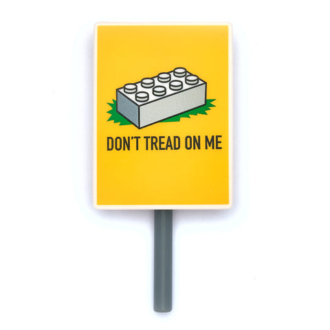 Protest Sign - Don't Tread on Me