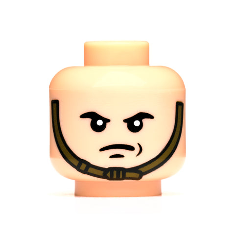 Chin Strap Head v2 - Light Flesh