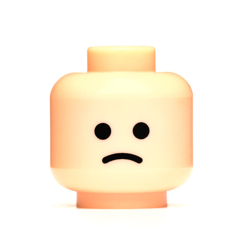 Sad Head - Light Flesh