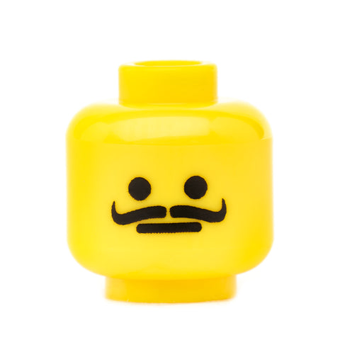 Neutral Mustache - Yellow