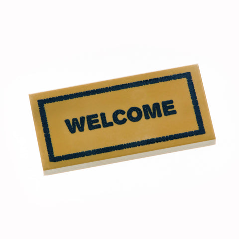 Welcome Mat - Dark Tan