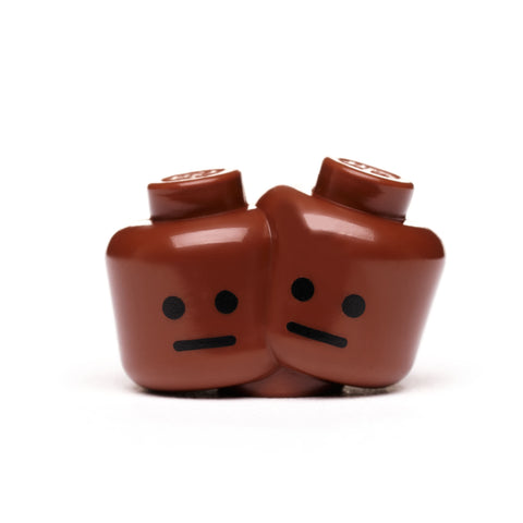 Double Head - Neutral Reddish Brown