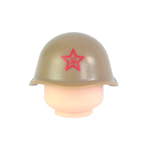 Russian SSh-40 Helmet - Dark Tan