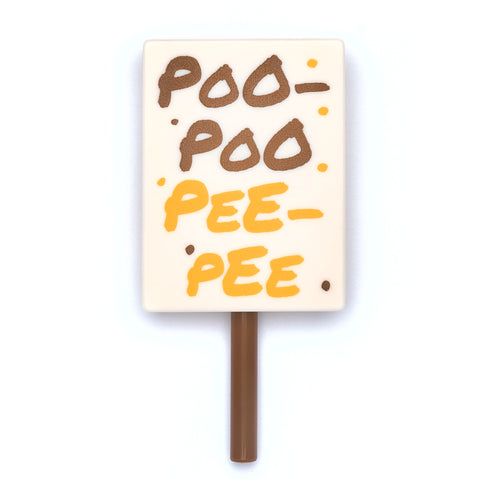 Protest Sign - Poo-Poo Pee-Pee