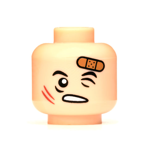 Beat Up Head 3 - Light Flesh