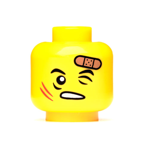 Beat Up Head 3 - Yellow