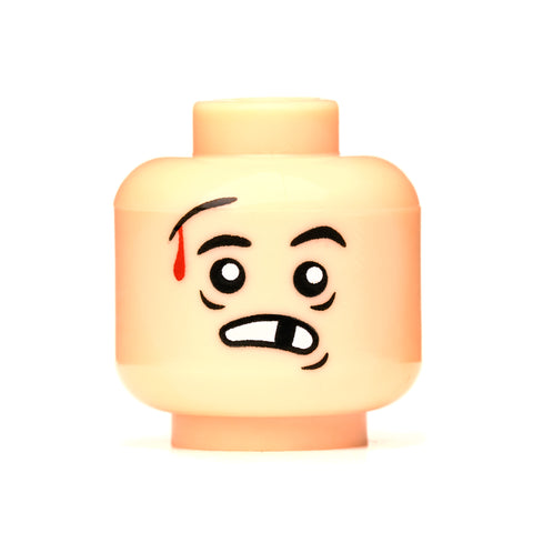 Beat Up Head 4 - Light Flesh