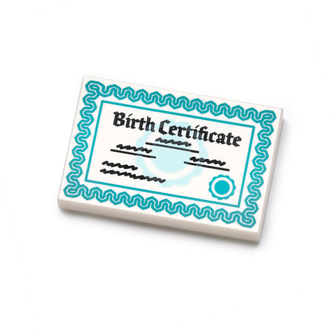 Birth Certificate Tile