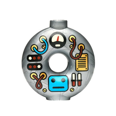Cyborg Donut Head