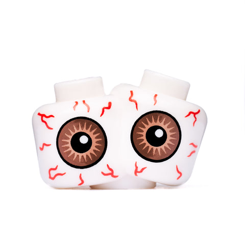 Double Eyeball Head - Brown