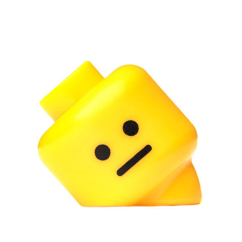 Tilted Neutral Head (Right) - Yellow