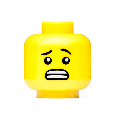 Awkward Smile Head V2 - Yellow