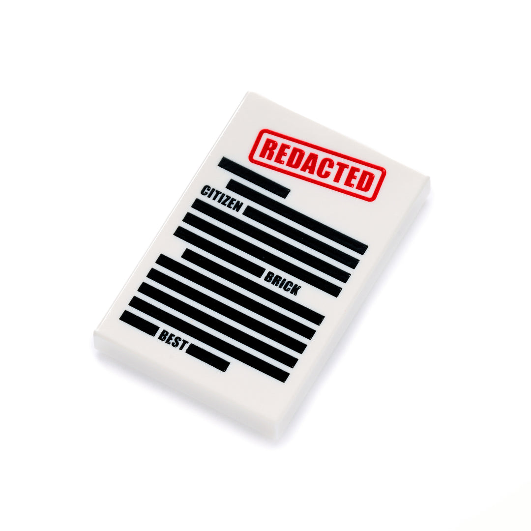 Redeacted Box Redacted Tile – Citizen Brick