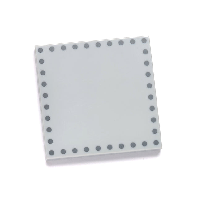 Rivet Tile – 4x4 Light Bluish Grey – Citizen Brick