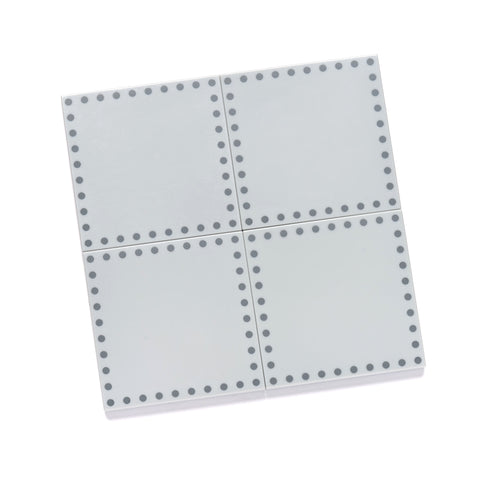 Rivet Tile – 4x4 Light Bluish Grey