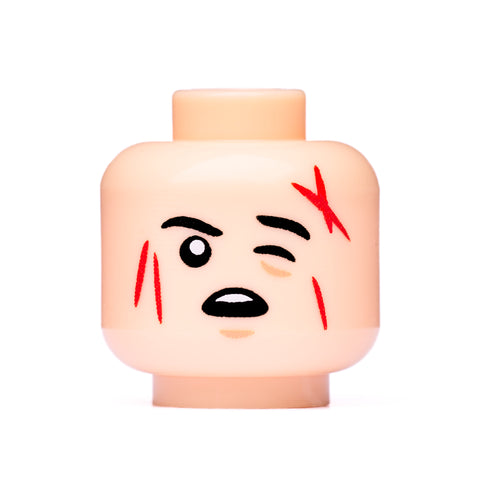 Wounded Head v3 - Light Flesh