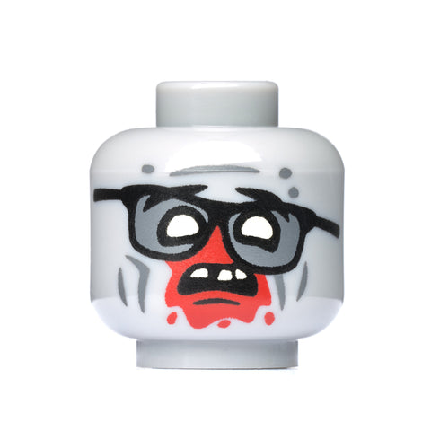 Zombie Glasses Head