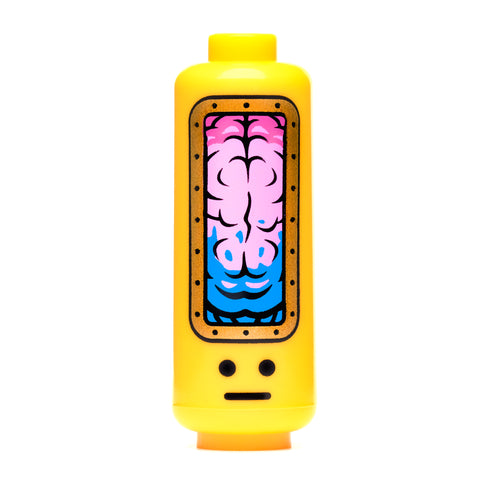 Tall Brain Head - Yellow