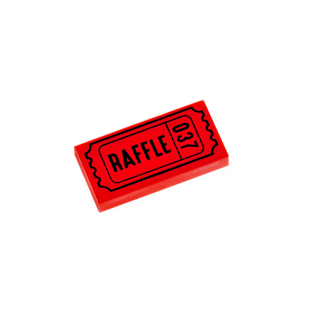 Red Raffle Tickets