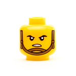 Modern Chin Strap Head - Yellow